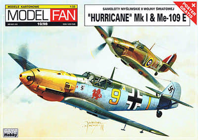 [Model Fan 1998-10] Hurricane MK I & Me-109E
