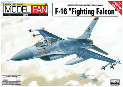 [Model Fan 1999-02] F-16 Fighting Falcon