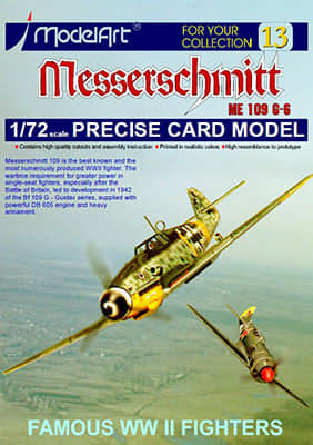 [ModelArt 13] Messerschmitt Bf-109 G-6