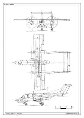 [ModelArt 2003] OV-10 Bronco重涂版