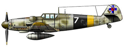 [ModelArt] Messerschmitt Bf-109G-6/R-3 Slovakia Nazis