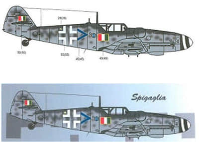 [ModelArt] Messerschmitt Bf-109G-6/R-3 Giovanni Spigaglia