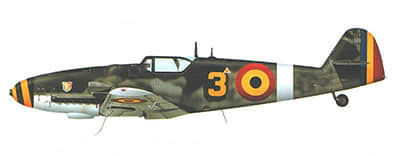 [ModelArt] Messerschmitt Bf-109G-6 Yellow 3 Tudor Greceanu