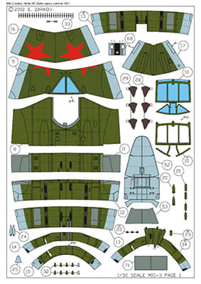 [ModelArt] MiG-3 Early White 36 – 1941