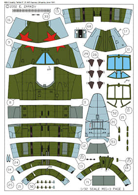 [ModelArt] MiG-3 Early White 5 – 31 IAP,1941