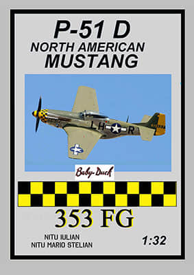 [ModelArt] P-51D Mustang 353 FG Baby Duck