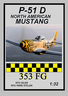 [ModelArt] P-51D Mustang 353 FG Cincinnati Miss