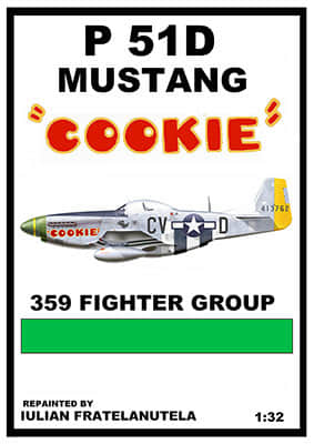 [ModelArt] P-51D Mustang Cookie