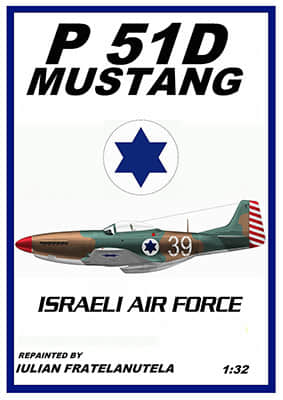 [ModelArt] P-51D Mustang IAF 39 Camo