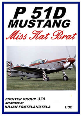 [ModelArt] P-51D Mustang Miss Kat Brat