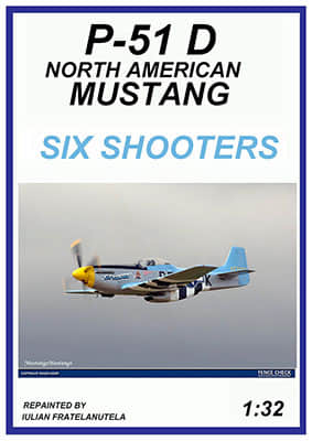 [ModelArt] P-51D Mustang Six Shooters