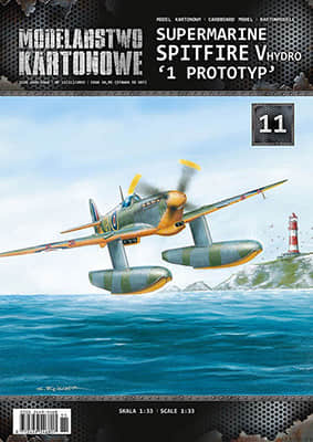 [Modelarstwo Kartonowe 011] Supermarine Spitfire Mk.V hydro