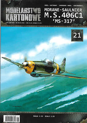 [Modelarstwo Kartonowe 021] Morane-Saulnier M.S.406C1