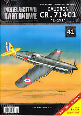 [Modelarstwo Kartonowe 041] Caudron C.714C1