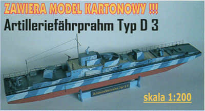 [Modelarstwo Okretowe 2012-02] Artilleriefahrprahm Typ D3
