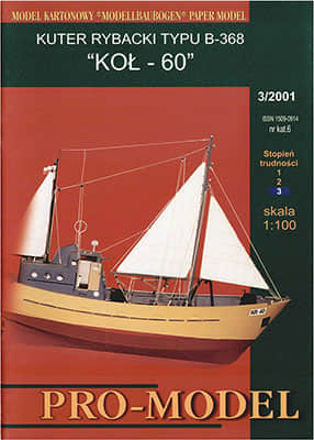 [Pro-Model 06] Kuter Rybacki Typu B-368 KOL-60