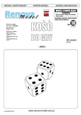 [Renova Model Free-10] Dice