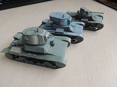 [Robototehnik 012] XT-26, XT-130, XT-133重涂版-52纸模网 - 海量纸模型图纸下载