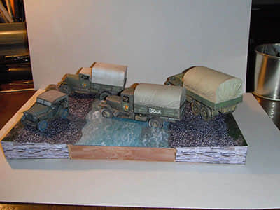 [Robototehnik] Crossing of the Harnagain-Gol River-52纸模网 - 海量纸模型图纸下载