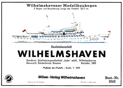 [WHM 1043] Wilhelmshaven-52纸模网 - 海量纸模型图纸下载