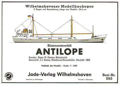 [WHM 1045] Antilope-52纸模网 - 海量纸模型图纸下载