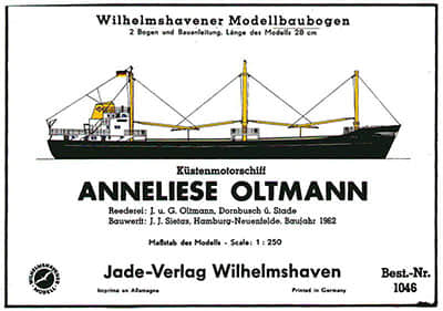 [WHM 1046] Anneliese Oltmann-52纸模网 - 海量纸模型图纸下载