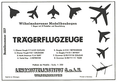 [WHM 1217] Tragerflugzeuge-52纸模网 - 海量纸模型图纸下载