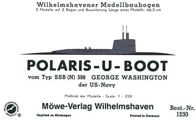 [WHM 1230] Uboot Polaris-52纸模网 - 海量纸模型图纸下载