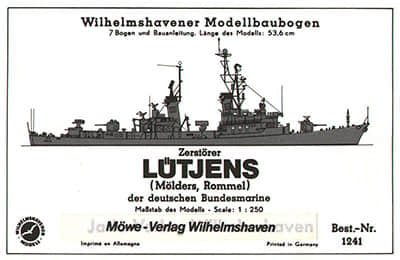 [WHM 1241] Lutjens-52纸模网 - 海量纸模型图纸下载