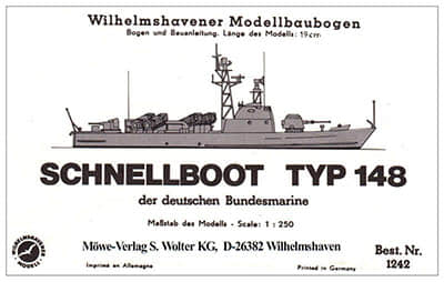 [WHM 1242] Schnellboot Typ 148 Tiger-52纸模网 - 海量纸模型图纸下载