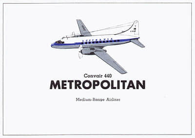 [WHM 1503] Convair 440 Metropolitan-52纸模网 - 海量纸模型图纸下载