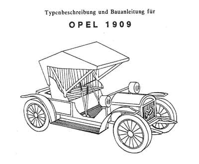 [WHM 4003] Opel 1909-52纸模网 - 海量纸模型图纸下载