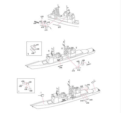 [Yuki Yuji] Ticonderoga-class Guided Missile Cruiser-52纸模网 - 海量纸模型图纸下载