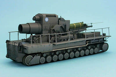 [箱之工房] Mörser Karl-52纸模网 - 海量纸模型图纸下载