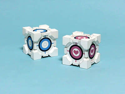 [箱之工房] Portal Cube-52纸模网 - 海量纸模型图纸下载