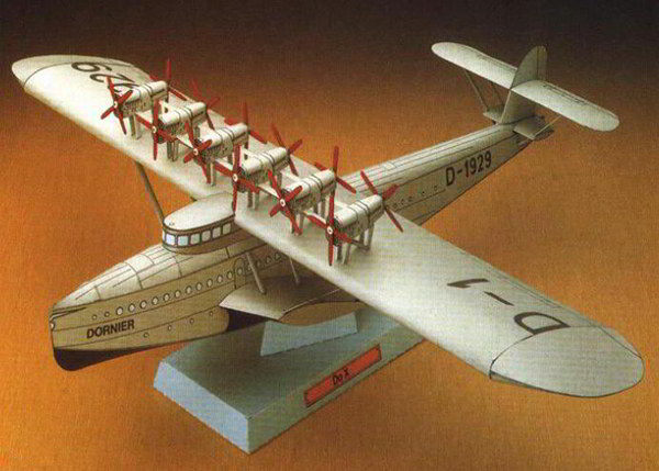 [Schreiber-Bogen] Dornier Do X-52纸模网 - 海量纸模型图纸下载