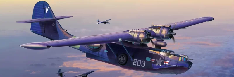 [Model cardboard]PBY-5 Catalina-52纸模网 - 海量纸模型图纸下载