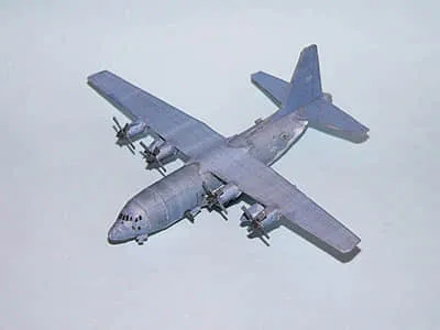 [R&P Models] AC-130U Gunship-52纸模网 - 海量纸模型图纸下载