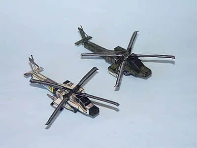 [R&P Models] AH-64D Apache-52纸模网 - 海量纸模型图纸下载