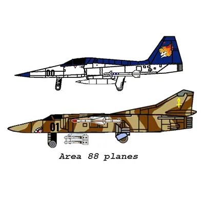 [R&P Models] Area 88 Planes-52纸模网 - 海量纸模型图纸下载