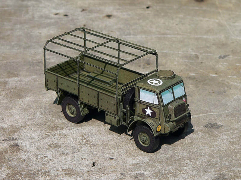 图片[1]-[R&P Models] Bedford QLD General Service-52纸模网 - 海量纸模型图纸下载