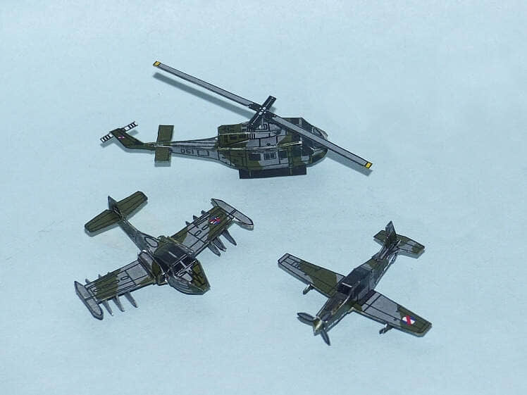 图片[3]-[R&P Models] Brazil, Paraguay, Uruguay Air Forces 巴西、巴拉圭、乌拉圭空军装备合集纸模型