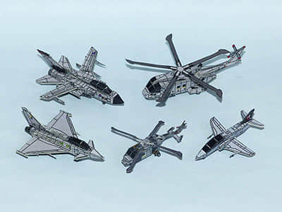 [R&P Models] British Royal Air Force-52纸模网 - 海量纸模型图纸下载