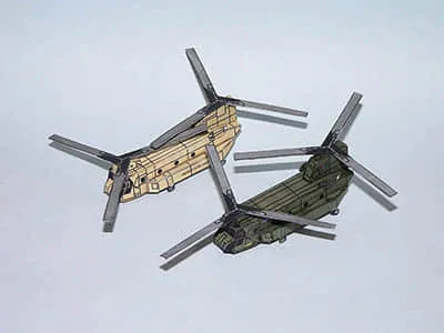 [R&P Models] CH-47 Chinook-52纸模网 - 海量纸模型图纸下载