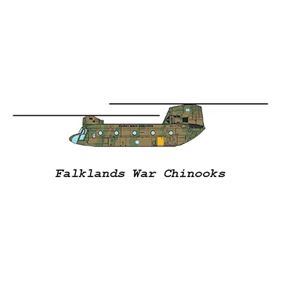 [R&P Models] CH-47 Chinooks - Falklands war-52纸模网 - 海量纸模型图纸下载
