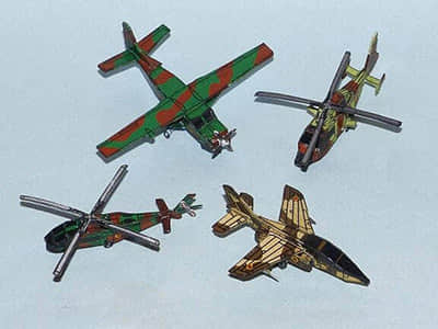 [R&P Models] Cameroon & Mauritania Air Force-52纸模网 - 海量纸模型图纸下载