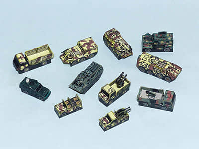 [R&P Models] Cameroon & Mauritania Army-52纸模网 - 海量纸模型图纸下载