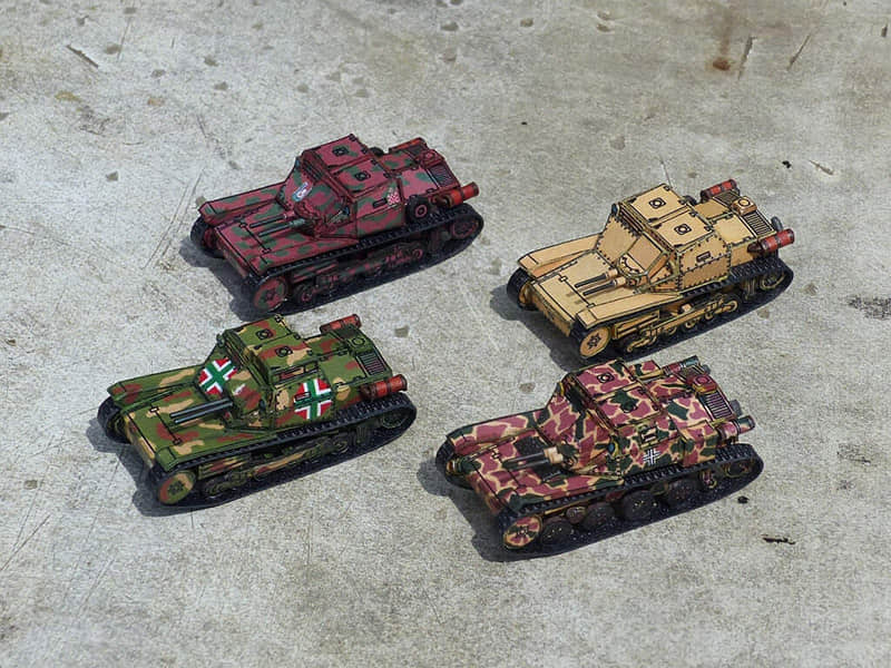 图片[1]-[R&P Models] Carro Veloce L3/33(CV-33)-52纸模网 - 海量纸模型图纸下载