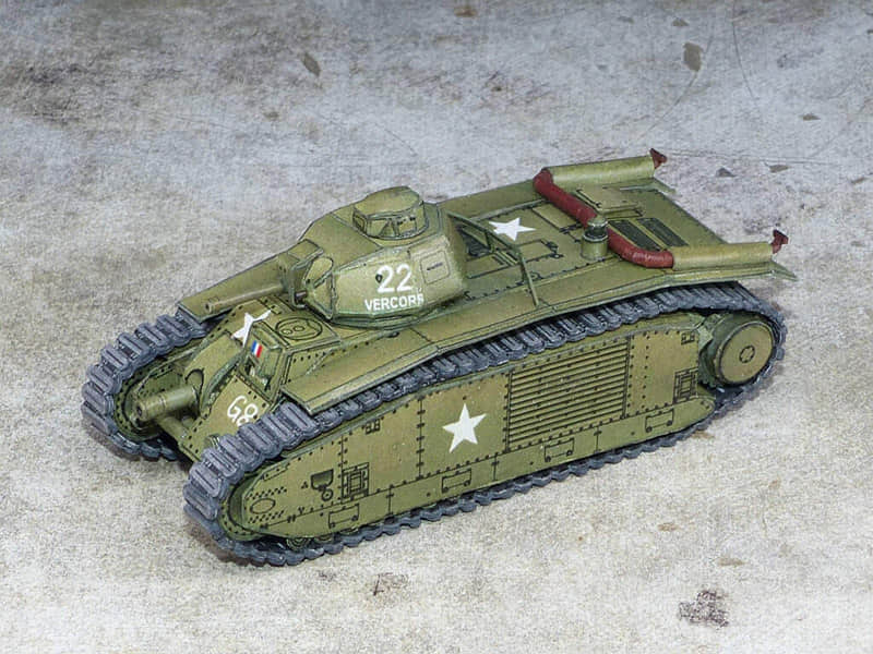 图片[1]-[R&P Models] Char B1 bis-52纸模网 - 海量纸模型图纸下载