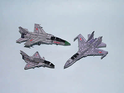 [R&P Models] China Air Force-52纸模网 - 海量纸模型图纸下载